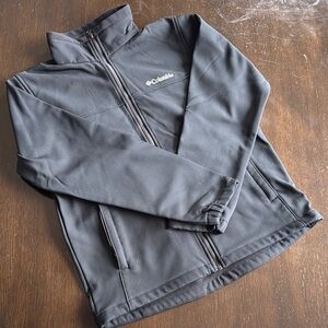 Columbia Charcoal Softshell Jacket